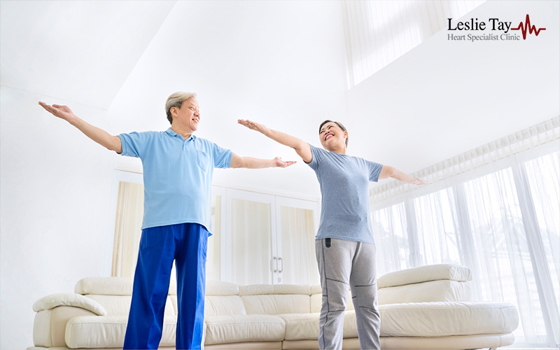 Couple Doing Physical Activity