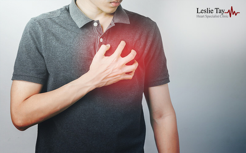 Man Having Heart Attack