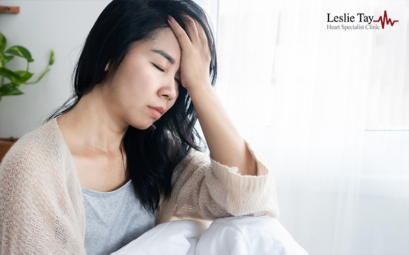 woman having chronic sleep issues